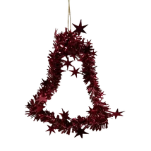 Harang alakú, piros dekoráció 408310P - S-Sport.ro