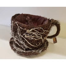 Dekor raffia kaspó - S-Sport.ro