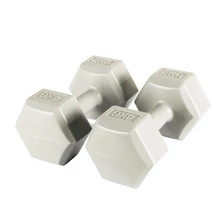 S-SPORT ganteră de mână din PVC, hexagonală 2x4 kg - S-Sport.ro