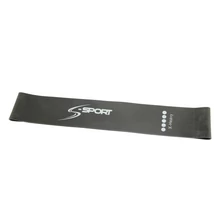 S-SPORT Mini Band Bandă Elastic de întărire, negru, extra puternic - S-Sport.ro