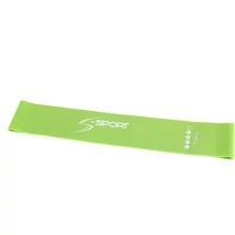 S-SPORT Mini Band Bandă Elastic de întărire, verde, puternic - S-Sport.ro