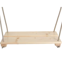 Leagăn din lemn, 24x49 cm S-SPORT - S-Sport.ro