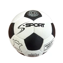 Minge de fotbal din piele S-SPORT CLASSIC, mărimea 5