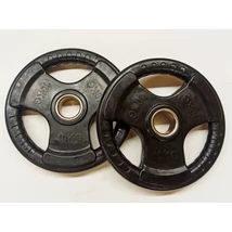 Disc de greutate cauciucat, 51 mm - 2x10 kg S-SPORT - S-Sport.ro