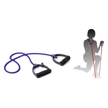 Mâner din cauciuc de întărire (TPR) cu mâner din burete, albastru TREMBLAY - S-Sport.ro