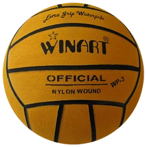 Minge de polo pe apă, copii, mărimea 3, galben WINART-S-sport.ro