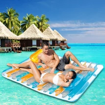  Saltea de apa gonflabila cu doua perne INTEX 56897 - S-Sport.ro