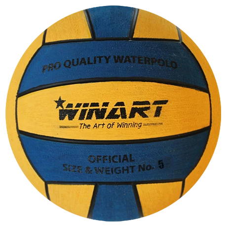 Polo pe apă, adult, mărimea 5, albastru-galben WINART - S-Sport.ro