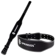 Imagine 1/9 - Cureaua de haltere din piele, 120 cm SPRINGOS - S-Sport.ro
