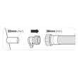 Imagine 5/5 - Adaptor Hollander (în perechi) pentru racordul de 32 mm pentru piscină INTEX 10722 - S-Sport.ro