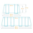 Imagine 5/5 - Fémvázas medence szett 488x244x107 CM INTEX PRISM FRAME 26792 - S-Sport.ro
