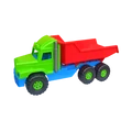Imagine 2/3 - Camion basculant de 80 cm roșu/verde DOREX