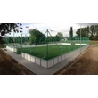 Imagine 7/9 - Set de plasă de protecție pentru carieră 22x4 m pentru terenuri de fotbal cu iarbă artificială MLSZ