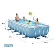 Imagine 4/4 - Set de piscină cu cadru metalic 300x175x80 CM INTEX PRISM FRAME 26784 - S-Sport.ro