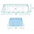 Imagine 5/5 - Fémvázas medence szett 400×200×100 CM INTEX PRISM FRAME 26776-Sportsarok