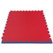 Imagine 2/2 - Colțar 100x100x4 cm puzzle pentru tatami LEE roșu-albastru - S-Sport.ro