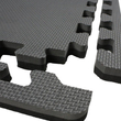 Imagine 3/3 - Puzzle tatami de sport 100x100x2 cm LEE gri-negru
