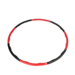 Imagine 1/3 - S-SPORT hula hoop / ham pentru gât, 100 cm ROȘU - S-Sport.ro