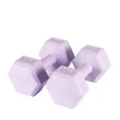 Imagine 2/3 - S-SPORT ganteră de mână din PVC, hexagonală 2x2 kg - S-Sport.ro