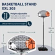 Imagine 2/4 - Stand de baschet HUDORA XXL 305 - S-Sport.ro