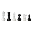 Imagine 1/2 - Set de șah pentru exterior, 63 cm CHESSMASTER - S-Sport.ro
