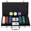 Imagine 1/7 -  Set de poker în valiză de metal SPRINGOS- S-sport.ro