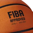Imagine 2/4 - Minge de baschet de competiție pentru interior, mărimea 7 - WILSON EVO FIBA GAME BALL - S-Sport.ro