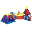 Imagine 2/3 - Set tunel de aventură cu două corturi IPLAY 8905 - S-Sport.ro