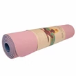 Imagine 2/7 - Covoraș gros de yoga/fitness Springos - Magenta albastru deschis-S-sport.ro