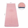 Imagine 3/7 - Covoraș gros de yoga/fitness Springos - Magenta albastru deschis-S-sport.ro