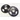 Disc de greutate cauciucat, 51 mm - 2x5 kg S-SPORT - S-Sport.ro