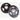 Disc de greutate cauciucat, 51 mm - 2x2,5 kg S-SPORT - S-Sport.ro