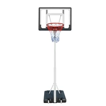 Suport cu coș de baschet SPARTAN TRANSPARENT JUNIOR - S-Sport.ro