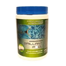 Maxi-combinație de clor 200 g tablete - 1 kg BRILLANT POOL