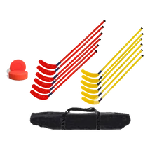Set floorball  de 14 bucăți, 105/115, cu geantă de transport S-SPORT