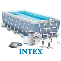 Fémvázas medence szett 400x200x100 CM INTEX PRISM FRAME 26788 - S-Sport.ro