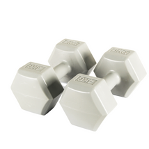 S-SPORT ganteră de mână din PVC, hexagonală 2x4 kg