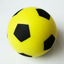 Fotbal cu burete, 18 cm S-SPORT - S-Sport.ro