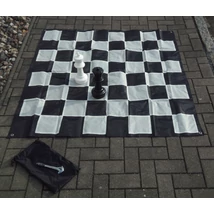Tablă de șah pentru exterior, nylon, 168x168 cm CHESSMASTER - S-Sport.ro