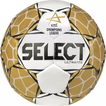 Minge de handbal de competiție Select Ultimate EHF Liga Campionilor V23 alb/auriu mărimea 2 - S-Sport.ro