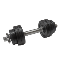 10,5 kg set de gantere de mână, cu o singură mână, din fontă SPARTAN - S-Sport.ro