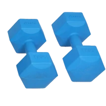 Ganteră din PVC, hexagonală 2x1 kg SPARTAN - S-Sport.ro