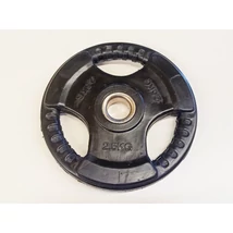 Disc de greutate, 31 mm, cauciucat, 2,5 kg S-SPORT - S-Sport.ro