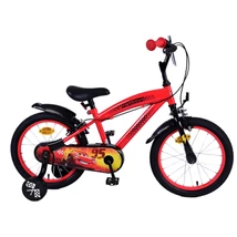 Bicicletă pentru copii Volare Disney Mașini, 16 inch, cu sistem dublu de frânare-S-Sport.ro