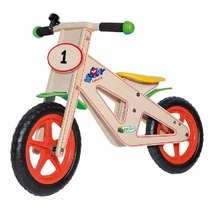 Bicicleta de antrenament din lemn WOODY 93021 - S-Sport.ro