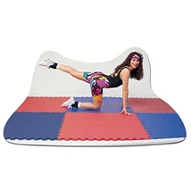Puzzle tatami de sport 100x100x2 cm LEE roșu-albastru - S-Sport.ro