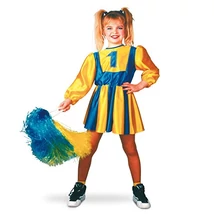 Rochie de majoretă galben/albastru - CARNEVAL 11237 - S-Sport.ro