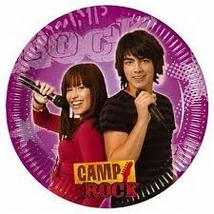 Camp Rock party tányér - S-Sport.ro