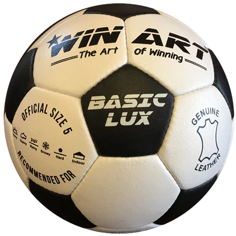 Minge de fotbal din piele, mărimea 5 WINART BASIC LUX - S-Sport.ro