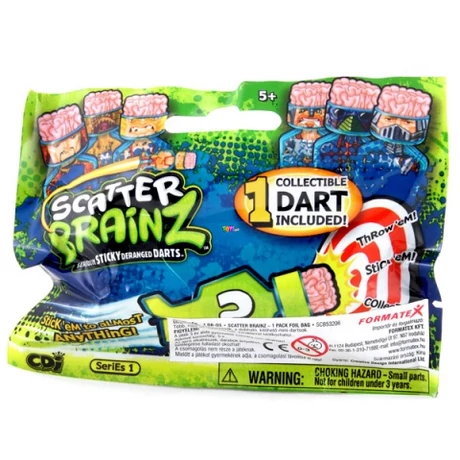 Scatter Brainz -  gyűjthető Agymenők 1 db-os - S-Sport.ro